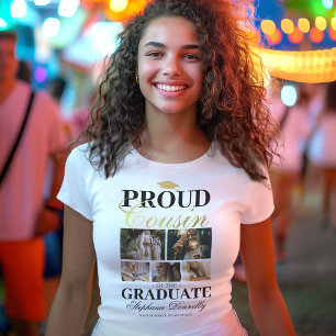 Fière Cousin de la T-shirt Graduate