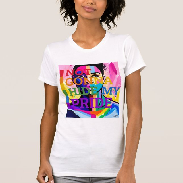 Fière d'embrasser mon authentique T-shirt (Devant)