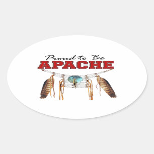 Fière d'être Apache Sticker