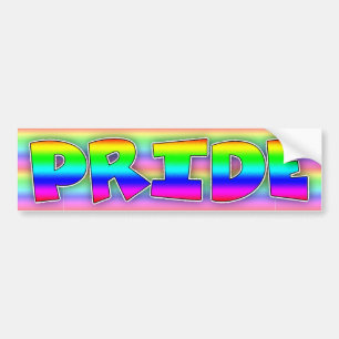 Fière d'être gay Pride Sticker Arc-en-ciel