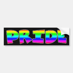 Fière d'être gay Pride Sticker Arc-en-ciel
