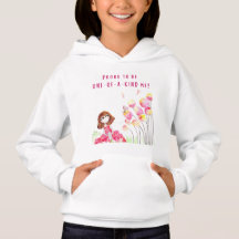 Fière d'être un exemplaire UNIQUE ! Sweat à capuch