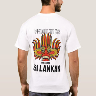 Fière d'être une T-shirt sri-lankaise - Feu de Gin