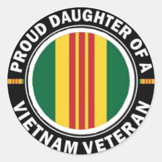 Fière fille d'un autocollant vietnamien