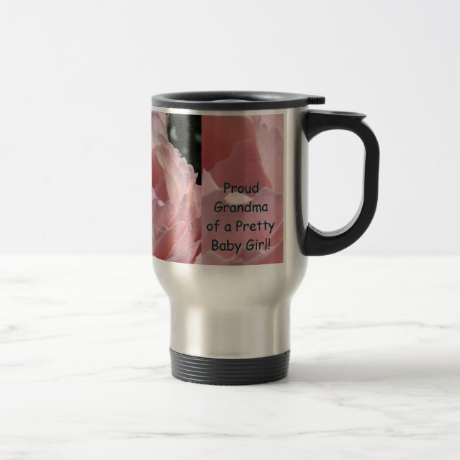 Fière grand-mère d'une jolie petite fille ! Mugs à (Droit)