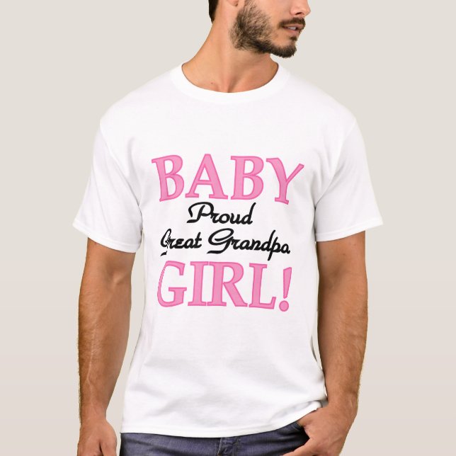 Fière grand-père de filles T-shirts et cadeaux (Devant)