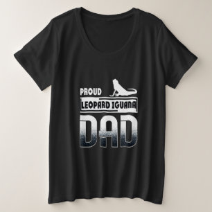 Fière léopard Iguana Papa