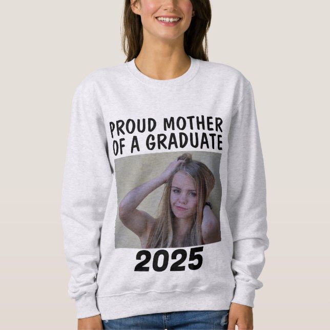 FIÈRE MÈRE D'UN T-SHIRTS PERSONNALISÉ 2025 (Devant)