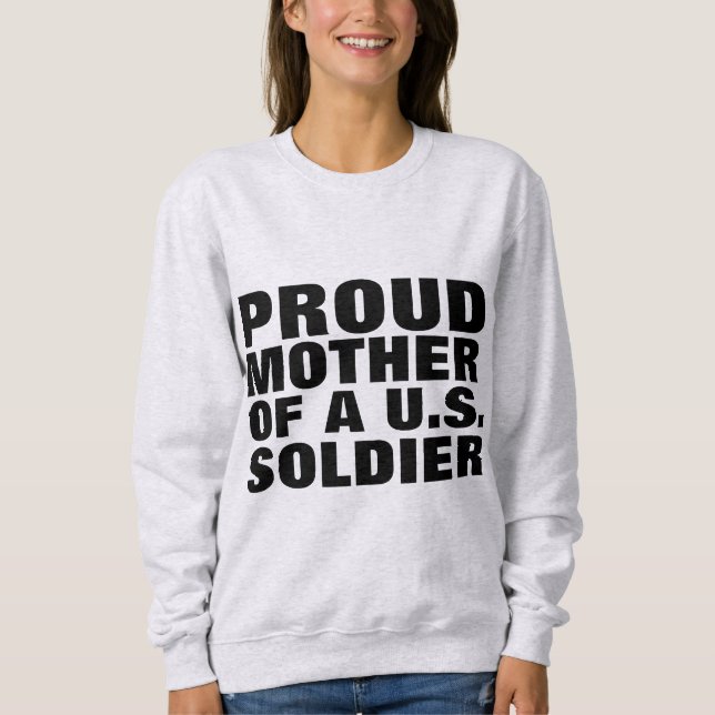FIÈRE MÈRE D'UN T-Shirts SOLDATS AMÉRICAINS (Devant)