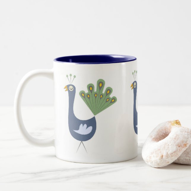 Fière Mug Peacock (Avec donut)