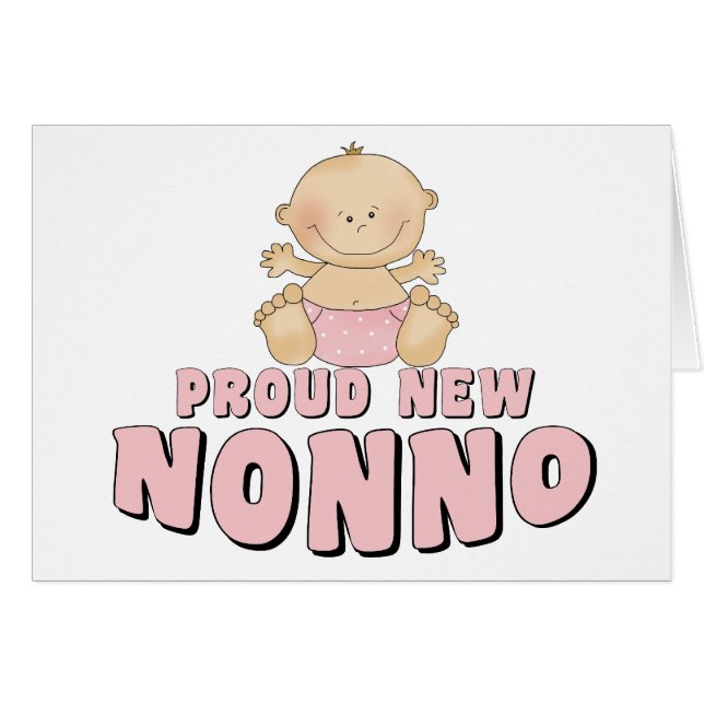 Fière nouvelle fille de Nonno (Devant horizontal)