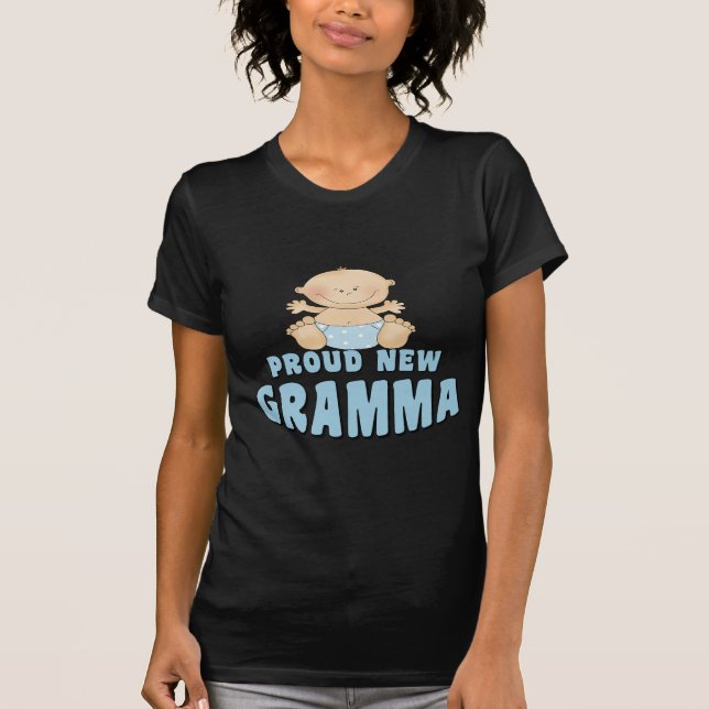 Fière nouvelle T-Shirt Gramma (Devant)