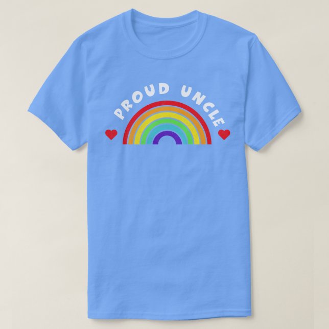 Fière oncle Tshirt LGBT Pride LGBTQ Supporter Pri (Design devant)