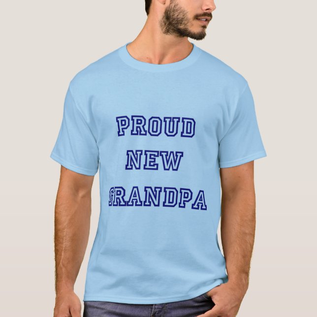 Fiers nouveaux T-shirts Grandpa-University (Devant)