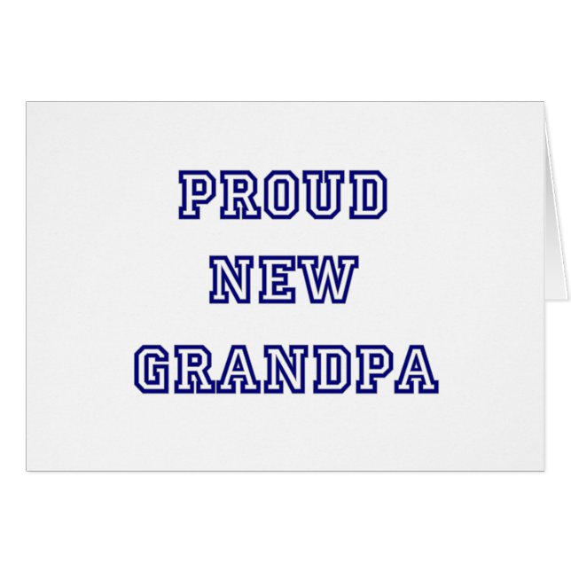 Fiers nouveaux T-shirts Grandpa-University (Devant horizontal)