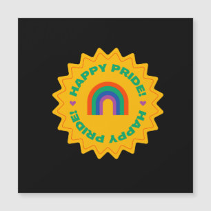 Fierté. Bonne fierté. Gay love. couleur arc-en-cie