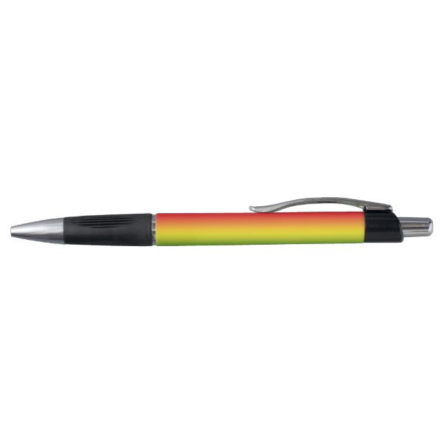 Fierté couleurs arc-en-ciel motif lgbt lgbtq stylo (Haut)