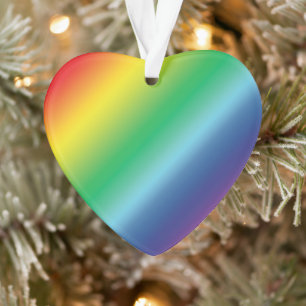 Fierté couleurs arc-en-ciel motif lgbtq lgbt Noël