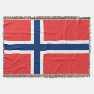 Fierté de la couverture   Norvège de jet tissée