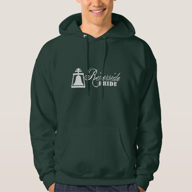 Fierté de rive, rive, CA - sweatshirt de sweat - (Devant)