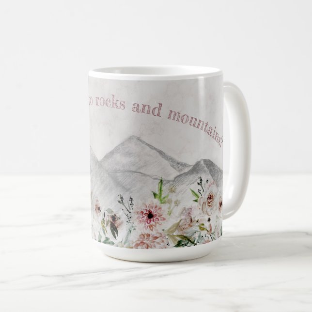 Fierté et préjugé Mug (Devant droit)