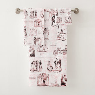 Fierté et préjugé Sangria Citations de Toile Rouge