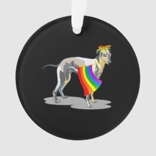 Fierté Lgbt Drapeau Gay Be Lesbian Whippet Lover C
