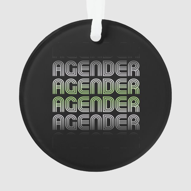 Fierté Rétro Agender (dos)