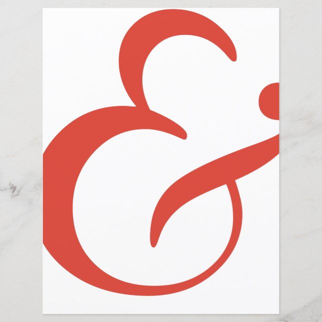 Fiesta | Ampersand moderne do-it-yourself envelopp (Devant)