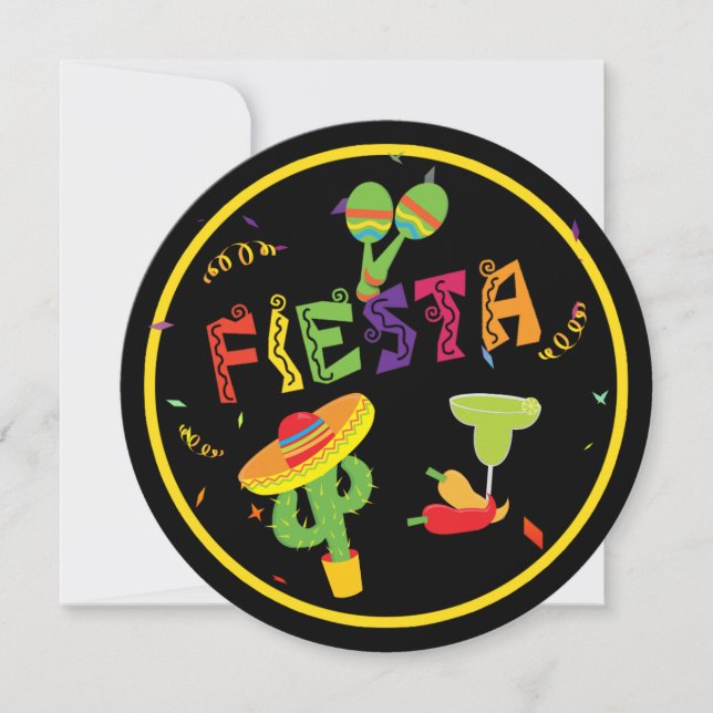 FIESTA Cinco De Mayo Fête Invitation (Devant)
