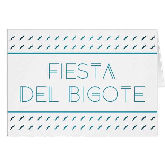Fiesta Del Bigote (Devant Horizontal)