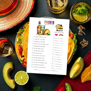 Fiesta "Il A Dit, Elle A Dit" Fête des mariées Jeu