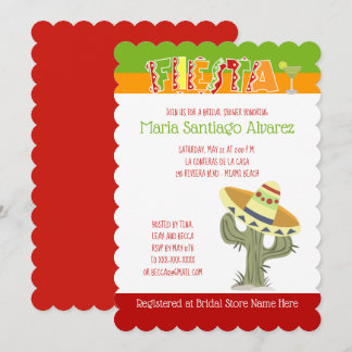 Fiesta Mexicaine Cinco de Mayo Invitation Fête des