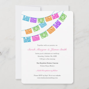 Fiesta Papel Picado Faire-part de mariage