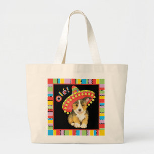 Fiesta Pembroke Welsh Corgi Grand Sac fourre-tout