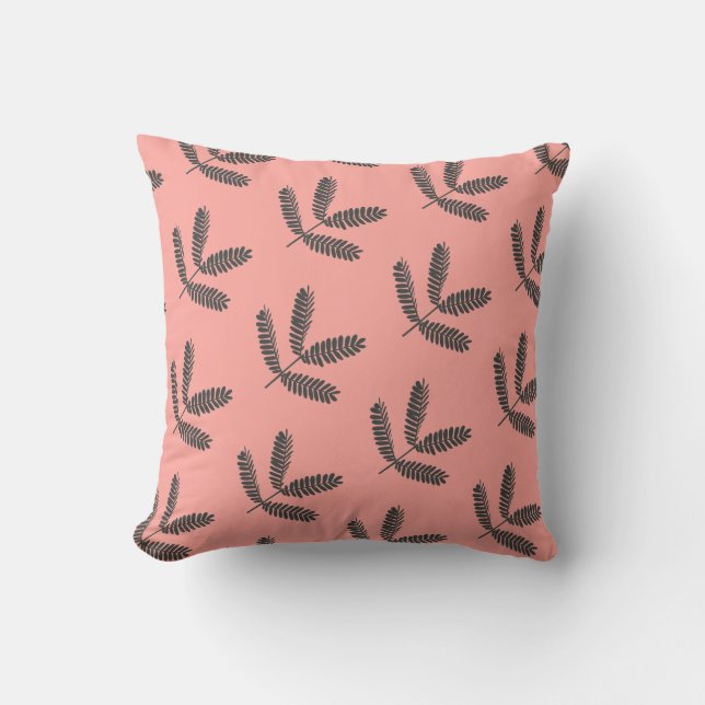 Fièvre Arbre Feuille Branche Coussin Jeu Oreiller (Recto)