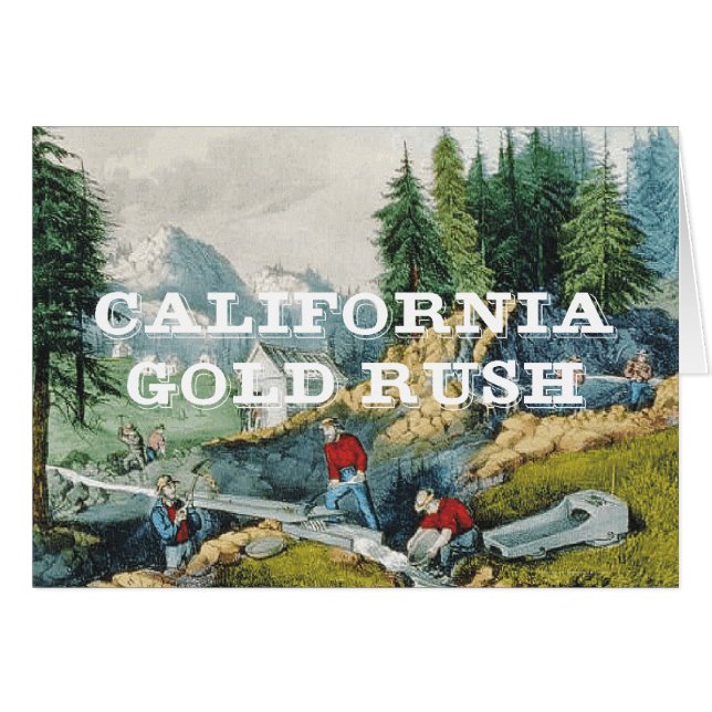 Fièvre de l'or d'ABH la Californie (Devant horizontal)