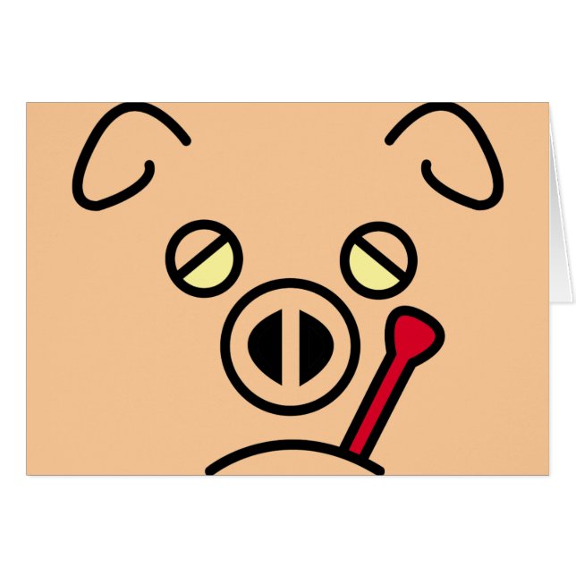 fièvre de porc (Devant horizontal)