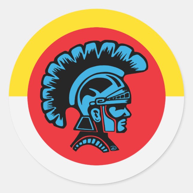 Fièvre spartiate - Stickers (Devant)