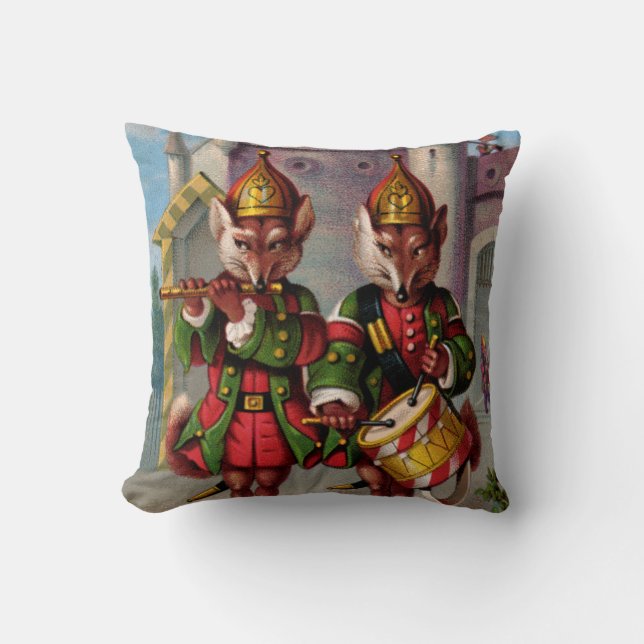 Fife & Drum Foxes Lance Oreiller (Recto)