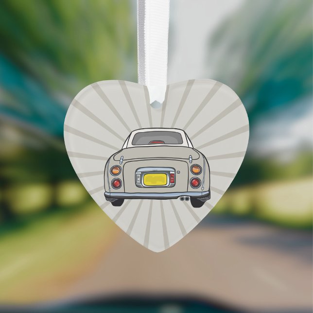 Figarations jolies Topaz Mist Figaro Ornement voit (Fun figgy ornament to hang in your car or on your christmas tree. You can add your name or car reg)