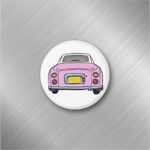 Figarines bonbons rose Figaro Magnet de voiture