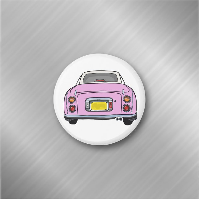Figarines bonbons rose Figaro Magnet de voiture (Fun figgy magnet just for you. Handy for checking for rust on your figaro car)