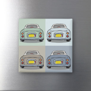 Figarons saisons Figaro Magnet de voiture