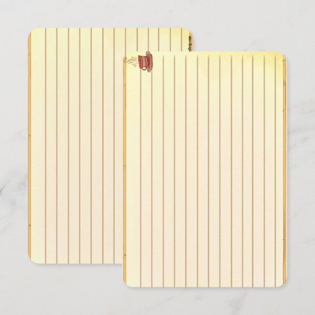 Figdewdrop Relax Cup recipe notecards (Devant / Derrière)