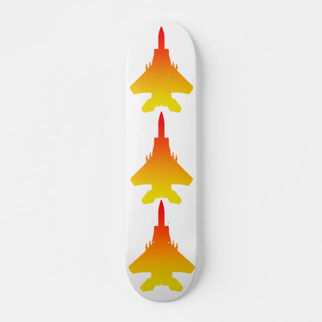 Fighter Jets Skateboard (Devant)