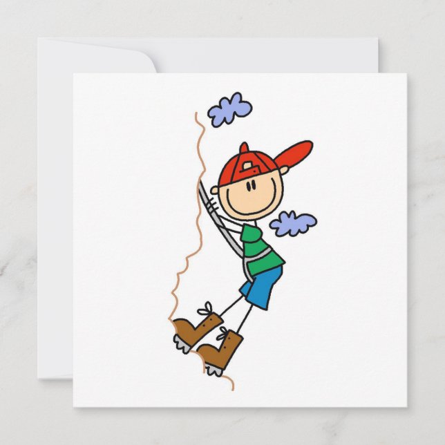 Figure de bâche Escalade roche (Devant)