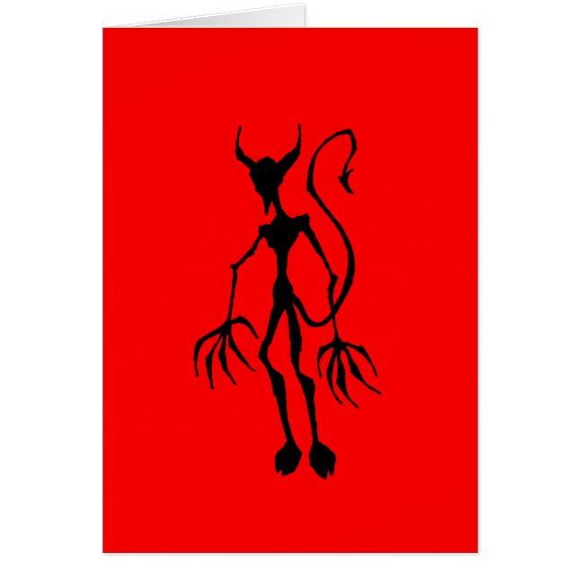 Figure de la sticle de diable déplaisante (Devant)
