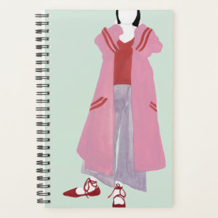 Figure de mode debout - Veste surdimensionnée