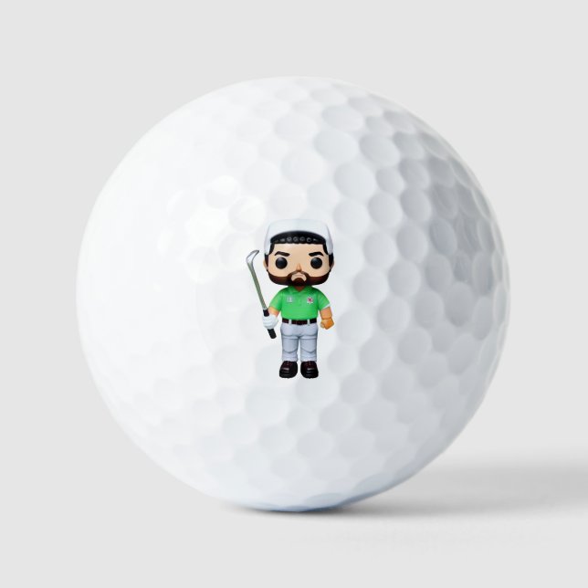 Figure de papa balles de golf (Recto)